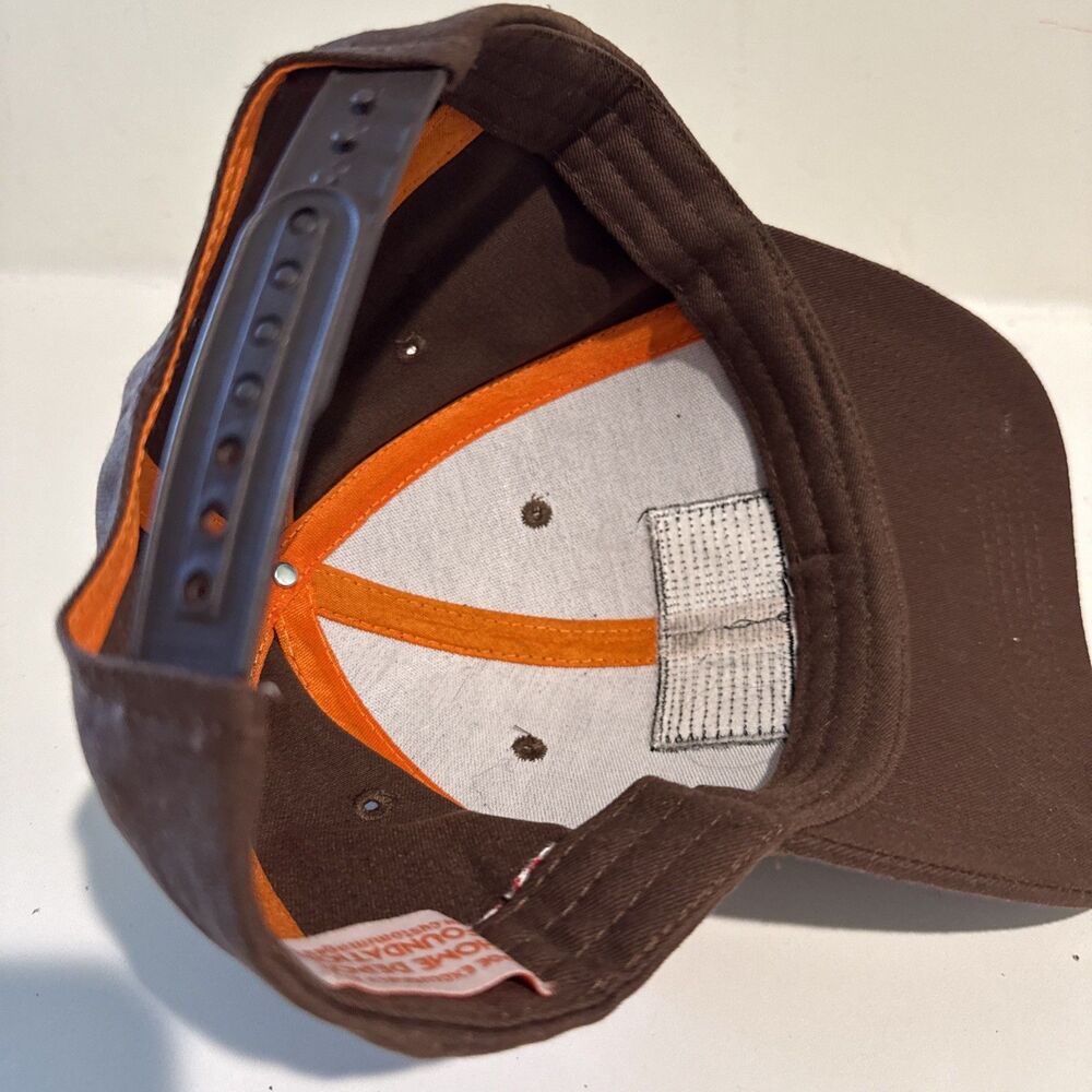 Home Depot Team Depot Brown Adjustable Snapback Hat - Picture 3 of 4